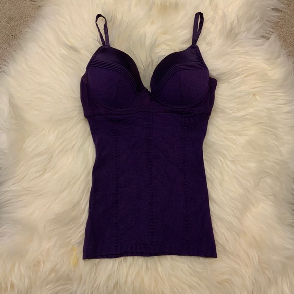 GUESS By MARCIANO Purple Bustier - size XS - Picture 3 of 6